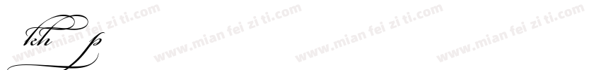 BickhamScript 400字体转换